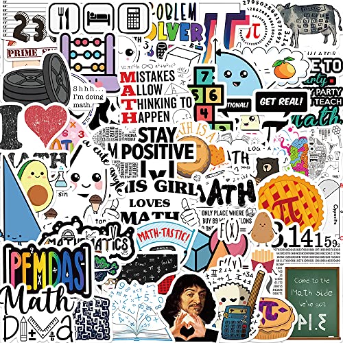 Mathematische Aufkleber Mathematical Sciences Sticker Set 50 Stücke Niedlich Deko für Auto Laptop Skateboard Fahrrad Moped Motorrad Fahrrad Computer,Geeignet für Erwachsene Kinder Mathematische Aufkleber Mathematical Sciences Sticker Set 50 Stücke Niedlich Deko für Auto Laptop Skateboard Fahrrad Moped Motorrad Fahrrad Computer,Geeignet für Erwachsene Kinder von LYunMu