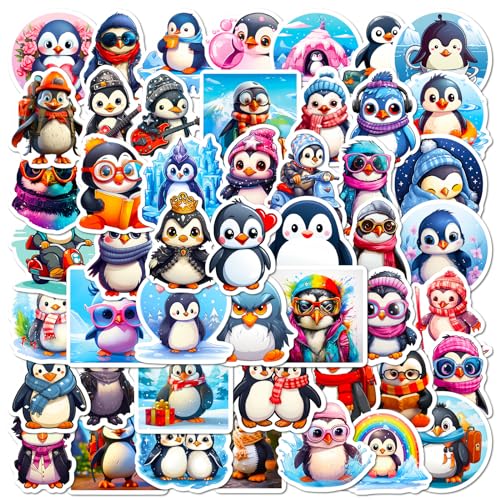 Penguin Aufkleber Pinguine Sticker Set 50 Stücke Niedlich Deko für Auto Laptop Skateboard Fahrrad Moped Motorrad Fahrrad Computer,Geeignet für Erwachsene Kinder Penguin Aufkleber Pinguine Sticker Set 50 Stücke Niedlich Deko für Auto Laptop Skateboard Fahrrad Moped Motorrad Fahrrad Computer,Geeignet für Erwachsene Kinder von LYunMu
