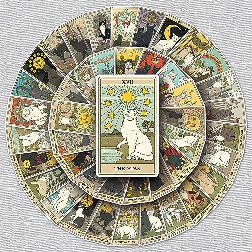 Tarot Aufkleber Tarot Sticker Set 78 Stücke Niedlich Deko für Auto Laptop Skateboard Fahrrad Moped Motorrad Fahrrad Computer,Geeignet für Erwachsene Kinder Tarot Aufkleber Tarot Sticker Set 78 Stücke Niedlich Deko für Auto Laptop Skateboard Fahrrad Moped Motorrad Fahrrad Computer,Geeignet für Erwachsene Kinder von LYunMu