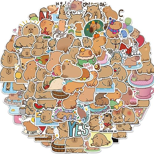 Wasserdelfine Aufkleber Capybara Sticker Set 100 Stücke Niedlich Deko für Auto Laptop Skateboard Fahrrad Moped Motorrad Fahrrad Computer,Geeignet für Erwachsene Kinder Wasserdelfine Aufkleber Capybara Sticker Set 100 Stücke Niedlich Deko für Auto Laptop Skateboard Fahrrad Moped Motorrad Fahrrad Computer,Geeignet für Erwachsene Kinder von LYunMu
