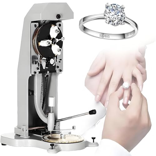 LZDOYY Ringgravierer für Innen- und Innengravur – Standard-Buchstabenblockstempel – Schmuckmaschine mit doppelseitigem Zifferblatt LZDOYY Ringgravierer für Innen- und Innengravur – Standard-Buchstabenblockstempel – Schmuckmaschine mit doppelseitigem Zifferblatt von LZDOYY