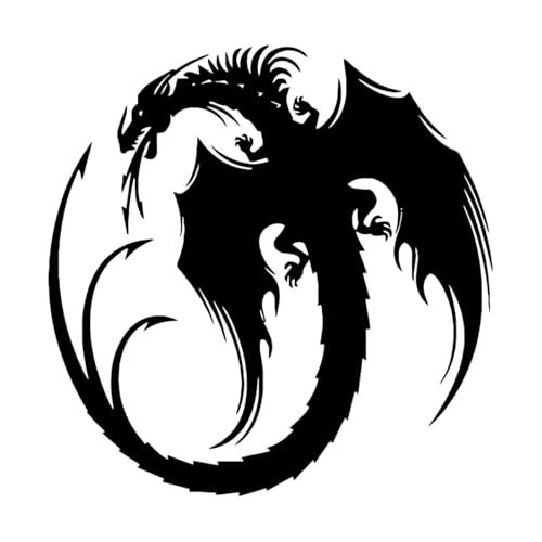 Kreativer Drachen-Wandaufkleber, Kunst, Wohnzimmer-Wand-Hintergrunddekoration, Vinyl, Kinderzimmer, Jungenzimmer, Wandtattoos, Dekor, groß – 57x57cm Kreativer Drachen-Wandaufkleber, Kunst, Wohnzimmer-Wand-Hintergrunddekoration, Vinyl, Kinderzimmer, Jungenzimmer, Wandtattoos, Dekor, groß – 57x57cm von LZHOUTING