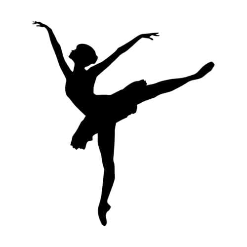 Wandtattoo „Ballerina“ für Klassenzimmer, Tanz, Ballett, Ballerina, Tanzen, entfernbarer Wandaufkleber, Deko-Kunst, Aufkleber, Geschenk, Tapete, klein – 28x31cm Wandtattoo „Ballerina“ für Klassenzimmer, Tanz, Ballett, Ballerina, Tanzen, entfernbarer Wandaufkleber, Deko-Kunst, Aufkleber, Geschenk, Tapete, klein – 28x31cm von LZHOUTING