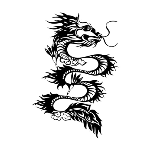 Wandtattoo Drachen, Mythos, Fantasie, cooles Dekor für Kinder, Jungen, Kinderzimmer, Kunst, Schlafzimmer, Schmuck, Wandaufkleber, extragroß – 70x108cm Wandtattoo Drachen, Mythos, Fantasie, cooles Dekor für Kinder, Jungen, Kinderzimmer, Kunst, Schlafzimmer, Schmuck, Wandaufkleber, extragroß – 70x108cm von LZHOUTING