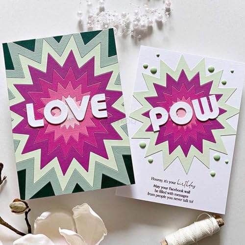 26 Buchstaben der Alphabete Stanzformen für Kartenherstellung, Kombinationsbuchstaben Metall Stanzformen für Papier Scrapbooking, DIY Schablonen für Album Party Hochzeit Festivals Dekoration 26 Buchstaben der Alphabete Stanzformen für Kartenherstellung, Kombinationsbuchstaben Metall Stanzformen für Papier Scrapbooking, DIY Schablonen für Album Party Hochzeit Festivals Dekoration von LZJSYKDQ