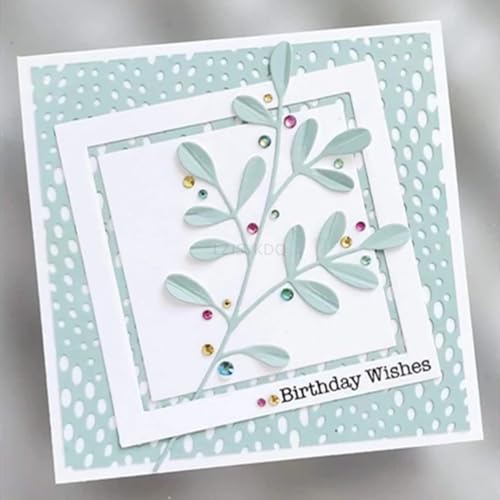Ast- und Blätter-Stanzformen für Kartenherstellung, Pflanzen, Metall-Stanzformen für Papier, Scrapbooking, DIY-Schablonen für Album, Party, Hochzeit, Festivals, Dekoration, KDQ265 Ast- und Blätter-Stanzformen für Kartenherstellung, Pflanzen, Metall-Stanzformen für Papier, Scrapbooking, DIY-Schablonen für Album, Party, Hochzeit, Festivals, Dekoration, KDQ265 von LZJSYKDQ
