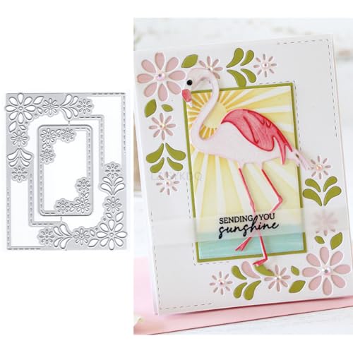 Blumenspitzen-Stanzformen für Kartenherstellung, rechteckige Hintergrundplatte, Metall-Stanzformen für Papier, Scrapbooking, DIY-Schablonen für Album, Party, Hochzeit, Festivals, Dekoration, KDQ1352 Blumenspitzen-Stanzformen für Kartenherstellung, rechteckige Hintergrundplatte, Metall-Stanzformen für Papier, Scrapbooking, DIY-Schablonen für Album, Party, Hochzeit, Festivals, Dekoration, KDQ1352 von LZJSYKDQ