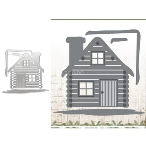 Haus-Stanzformen für Kartenherstellung, Weihnachten, Metall-Stanzformen für Papier, Scrapbooking, DIY-Schablonen für Album, Party, Hochzeit, Festivals, Dekoration Haus-Stanzformen für Kartenherstellung, Weihnachten, Metall-Stanzformen für Papier, Scrapbooking, DIY-Schablonen für Album, Party, Hochzeit, Festivals, Dekoration von LZJSYKDQ
