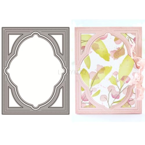 Hintergrundplatten-Stanzformen für Kartenherstellung, rechteckige Metall-Stanzformen für Papier, Scrapbooking, DIY-Schablonen für Album, Party, Hochzeit, Festivals, Dekoration Hintergrundplatten-Stanzformen für Kartenherstellung, rechteckige Metall-Stanzformen für Papier, Scrapbooking, DIY-Schablonen für Album, Party, Hochzeit, Festivals, Dekoration von LZJSYKDQ