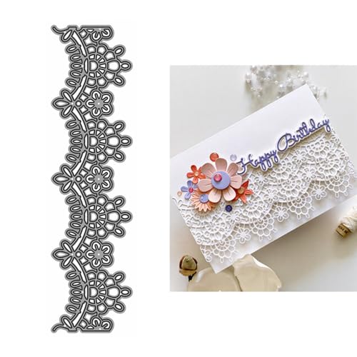Hohle Spitzen-Stanzformen für Kartenherstellung, Vintage-Spitze, Metall-Stanzformen für Papier, Scrapbooking, DIY-Schablonen für Album, Party, Hochzeit, Festivals, Dekoration Hohle Spitzen-Stanzformen für Kartenherstellung, Vintage-Spitze, Metall-Stanzformen für Papier, Scrapbooking, DIY-Schablonen für Album, Party, Hochzeit, Festivals, Dekoration von LZJSYKDQ