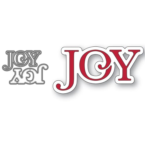 Joy Stanzformen für Kartenherstellung, Schatten-Metall-Stanzformen für Papier, Scrapbooking, DIY-Schablonen für Album, Party, Hochzeit, Festivals, Dekoration Joy Stanzformen für Kartenherstellung, Schatten-Metall-Stanzformen für Papier, Scrapbooking, DIY-Schablonen für Album, Party, Hochzeit, Festivals, Dekoration von LZJSYKDQ