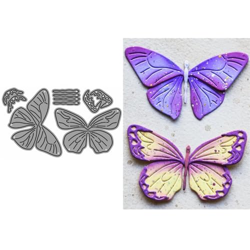 Patchwork-Schmetterling-Stanzformen für Kartenherstellung, Tier-Metall-Stanzformen für Papier, Scrapbooking, DIY-Schablonen für Album, Party, Hochzeit, Festivals, Dekoration Patchwork-Schmetterling-Stanzformen für Kartenherstellung, Tier-Metall-Stanzformen für Papier, Scrapbooking, DIY-Schablonen für Album, Party, Hochzeit, Festivals, Dekoration von LZJSYKDQ