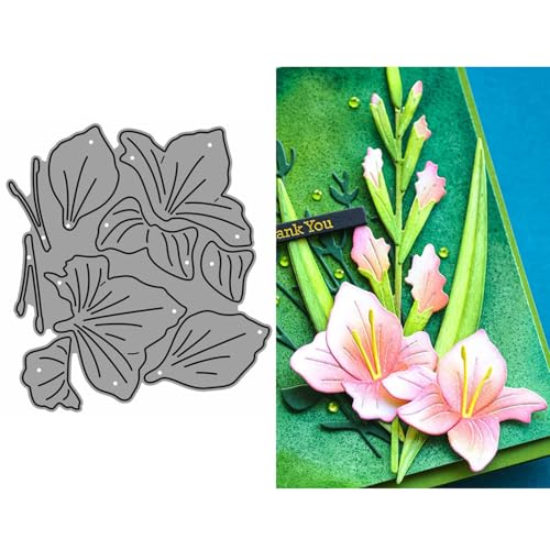 Pfirsichblüten-Blumen-Stanzformen für Kartenherstellung, Patchwork-Metall-Stanzformen für Papier, Scrapbooking, DIY-Schablonen für Album, Party, Hochzeit, Festivals, Dekoration Pfirsichblüten-Blumen-Stanzformen für Kartenherstellung, Patchwork-Metall-Stanzformen für Papier, Scrapbooking, DIY-Schablonen für Album, Party, Hochzeit, Festivals, Dekoration von LZJSYKDQ