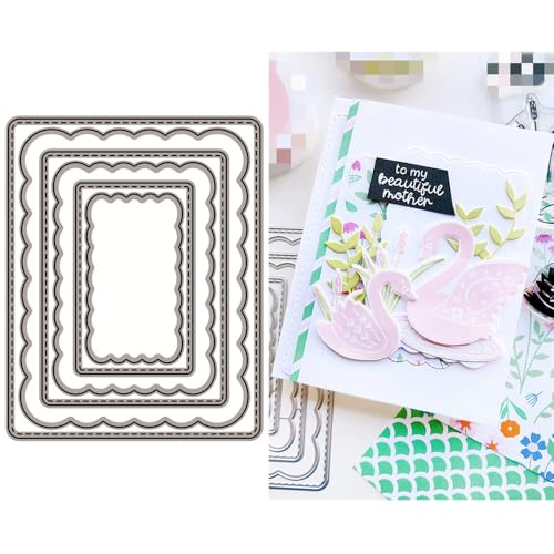 Rechteckige Wellen-Spitzen-Hintergrund-Stanzformen für Kartenherstellung, Spitzenetiketten, Metall-Stanzformen für Papier, Scrapbooking, DIY-Schablonen für Album, Party, Hochzeit, Festivals Rechteckige Wellen-Spitzen-Hintergrund-Stanzformen für Kartenherstellung, Spitzenetiketten, Metall-Stanzformen für Papier, Scrapbooking, DIY-Schablonen für Album, Party, Hochzeit, Festivals von LZJSYKDQ