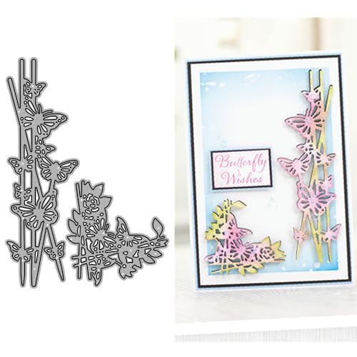 Schmetterling Spitze Stanzformen für Kartenherstellung, Schmetterling Ecke Spitze Metall Stanzformen für Papier Scrapbooking DIY Schablonen für Album Party Hochzeit Festivals Dekoration Schmetterling Spitze Stanzformen für Kartenherstellung, Schmetterling Ecke Spitze Metall Stanzformen für Papier Scrapbooking DIY Schablonen für Album Party Hochzeit Festivals Dekoration von LZJSYKDQ