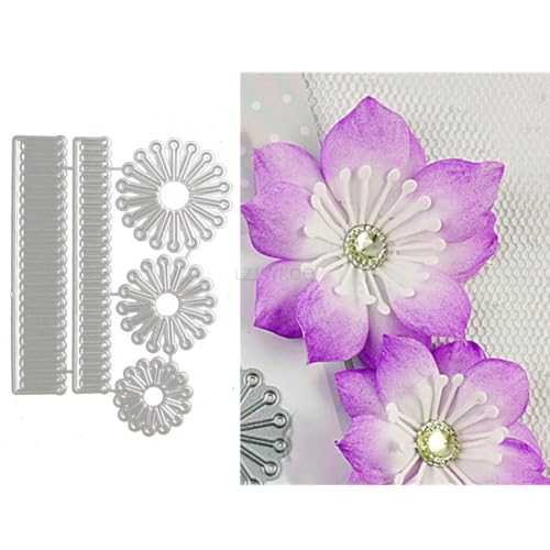 Spleißen Blumen Stempel Stanzformen für Kartenherstellung, Pflanzen Metall Stanzformen für Papier Scrapbooking, DIY Schablonen für Album Party Hochzeit Festivals Dekoration Spleißen Blumen Stempel Stanzformen für Kartenherstellung, Pflanzen Metall Stanzformen für Papier Scrapbooking, DIY Schablonen für Album Party Hochzeit Festivals Dekoration von LZJSYKDQ