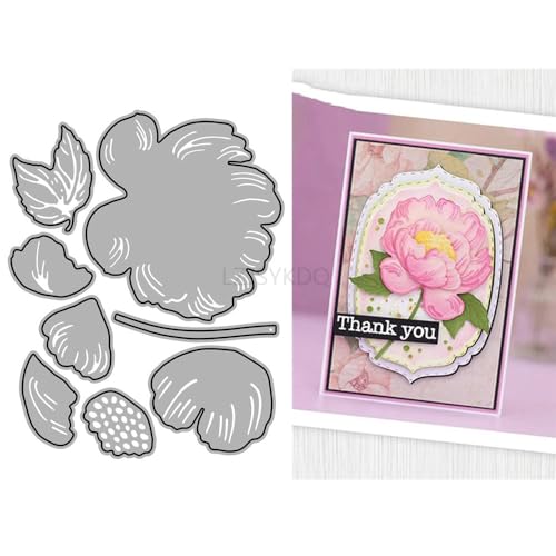 Stanzformen für Kartenherstellung, Patchwork-Pfingstrosen, Blumen, Metall-Stanzformen für Papier, Scrapbooking, DIY-Schablonen für Album, Party, Hochzeit, Festivals, Dekoration Stanzformen für Kartenherstellung, Patchwork-Pfingstrosen, Blumen, Metall-Stanzformen für Papier, Scrapbooking, DIY-Schablonen für Album, Party, Hochzeit, Festivals, Dekoration von LZJSYKDQ