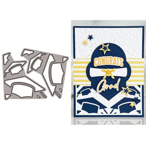 Stanzformen für die Abschlusszeit, Kartenherstellung, Abschlusshut, hohle Ecken, Metall-Stanzformen für Papier, Scrapbooking, DIY-Schablonen für Album, Party, Hochzeit, Festivals, Dekoration Stanzformen für die Abschlusszeit, Kartenherstellung, Abschlusshut, hohle Ecken, Metall-Stanzformen für Papier, Scrapbooking, DIY-Schablonen für Album, Party, Hochzeit, Festivals, Dekoration von LZJSYKDQ