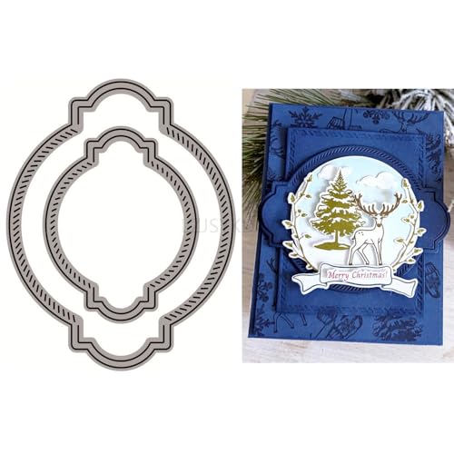 Tags Stanzformen für Kartenherstellung, ovale Vintage-Spitze, Metall-Stanzformen für Papier, Scrapbooking, DIY-Schablonen für Album, Party, Hochzeit, Festivals, Dekoration Tags Stanzformen für Kartenherstellung, ovale Vintage-Spitze, Metall-Stanzformen für Papier, Scrapbooking, DIY-Schablonen für Album, Party, Hochzeit, Festivals, Dekoration von LZJSYKDQ