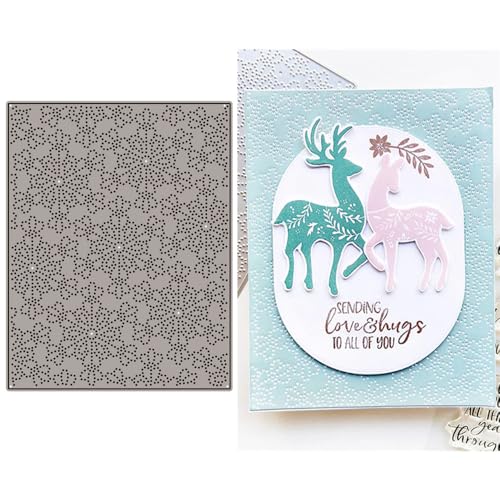 Weihnachts-Hintergrund-Stanzformen für Kartenherstellung, Schneeflocken-Muster, Metall-Stanzformen für Papier, Scrapbooking, DIY-Schablonen für Album, Party, Hochzeit, Festivals, Dekoration Weihnachts-Hintergrund-Stanzformen für Kartenherstellung, Schneeflocken-Muster, Metall-Stanzformen für Papier, Scrapbooking, DIY-Schablonen für Album, Party, Hochzeit, Festivals, Dekoration von LZJSYKDQ