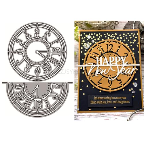 Zifferblatt-Stanzformen für Kartenherstellung, Kreis-Metall-Stanzformen für Papier, Scrapbooking, DIY-Schablonen für Album, Party, Hochzeit, Festivals, Dekoration Zifferblatt-Stanzformen für Kartenherstellung, Kreis-Metall-Stanzformen für Papier, Scrapbooking, DIY-Schablonen für Album, Party, Hochzeit, Festivals, Dekoration von LZJSYKDQ