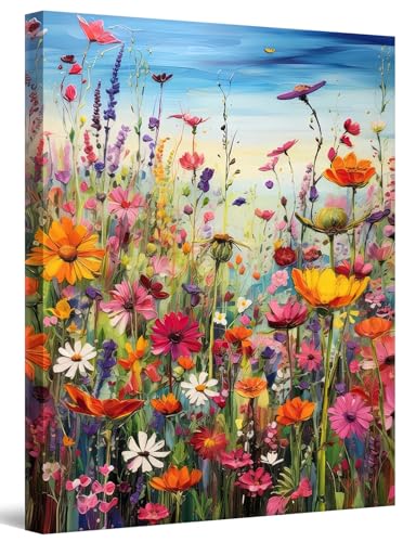 LZLHDE Diamond Painting Erwachsene, Diamant Painting Bilder Blumen 30x40cm 5d Diamond-Painting Geeignet Als Geschenk, Zur Entspannung und Als Wanddeko (mit Rahmen 30x40cm) von LZLHDE