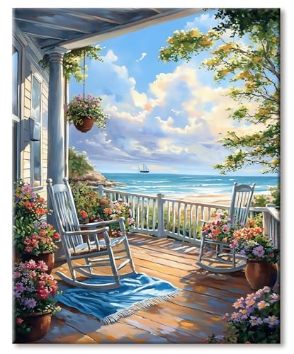 LZLHDE Diamond Painting Erwachsene 5d Diamant Painting Bilder Landschaft Diy Diamond Painting Set Kreativ Set für Erwachsene Geeignet Als Geschenk zur Entspannung und Als Wanddeko (30x40cm) von LZLHDE