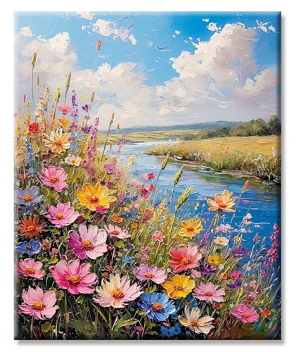 LZLHDE Malen Nach Zahlen Erwachsene, Malen Nach Zahlen Blumen Knitterfreie Leinwand Bilder, Diy GemäIde Set für Anfänger mit Pinseln und Acrylfarbe Als Geschenk und Wanddeko 40x50cm LZLHDE Malen Nach Zahlen Erwachsene, Malen Nach Zahlen Blumen Knitterfreie Leinwand Bilder, Diy GemäIde Set für Anfänger mit Pinseln und Acrylfarbe Als Geschenk und Wanddeko 40x50cm von LZLHDE