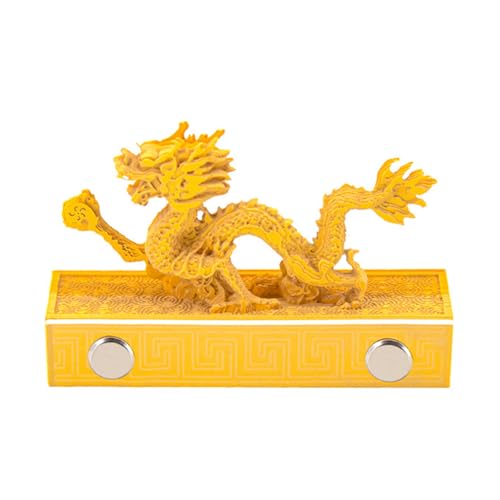 3D-Kalender, Kunstblöcke, 3D-Memo-Block, Kalender 2025, 3D-goldener Drache, Papierskulptur, Notizblock, Zeitstück-Kalender 2025, kreativer Schreibtischkalender, 3D-Kunst-Memo-Block, DIY-Papier von LZQHQYVF