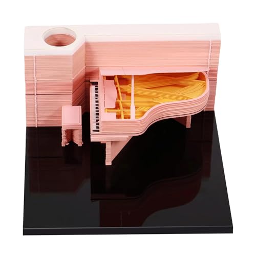 Artsy Pads, 3D-Notizblock, Kalender 2025, kreativer Zeitmesser-Kalender 2025, reißbarer 3D-Notizblock, 3D-Klavierpapier, Skulptur, Kunst, Memo-Block, DIY-Kunstblöcke, Kalender, 3D-Kalender, für Schule Artsy Pads, 3D-Notizblock, Kalender 2025, kreativer Zeitmesser-Kalender 2025, reißbarer 3D-Notizblock, 3D-Klavierpapier, Skulptur, Kunst, Memo-Block, DIY-Kunstblöcke, Kalender, 3D-Kalender, für Schule von LZQHQYVF