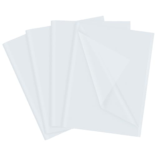 60 Blatt Weißes Seidenpapier, 35 x 50 cm Geschenkverpackung Seidenpapier für Weihnachten Geschenkverpackung Kunst Handwerk DIY Geburtstag Hochzeit Babyparty Geschenkpapier von LZRinue