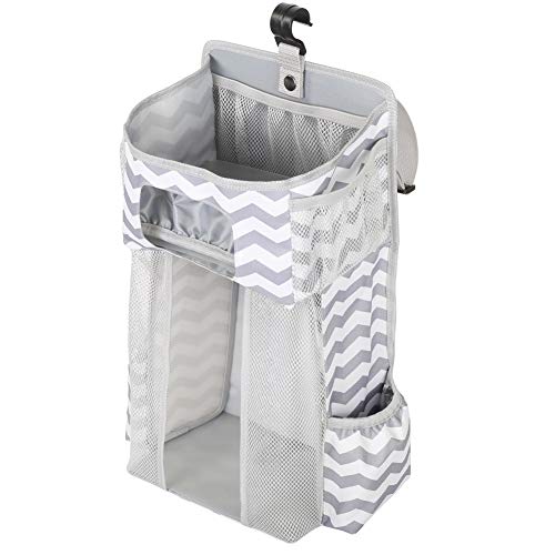 LZYANG Hanging Crib Organizer Windel Organizer Tragbar Aufbewahrungskorb Multifunktionale Nachttischtasche Aufhängen Für Hängen Auf Babybett Auto Wickeltisch Oder Wand Für Neugeborene Und Junge Eltern LZYANG Hanging Crib Organizer Windel Organizer Tragbar Aufbewahrungskorb Multifunktionale Nachttischtasche Aufhängen Für Hängen Auf Babybett Auto Wickeltisch Oder Wand Für Neugeborene Und Junge Eltern von LZYANG
