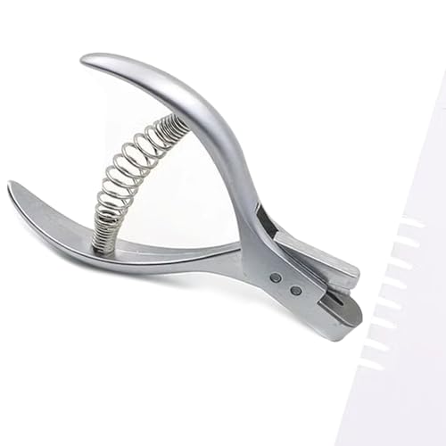 Lochzange für Prüfplaketten, 2mm lochzange Papier Edelstahl Muster Notcher Hole Puncher Kerbschnittzange Nähen Zangen für Designer und Schneider Profi- und Heimwerker Lochzange für Prüfplaketten, 2mm lochzange Papier Edelstahl Muster Notcher Hole Puncher Kerbschnittzange Nähen Zangen für Designer und Schneider Profi- und Heimwerker von LZYDKH