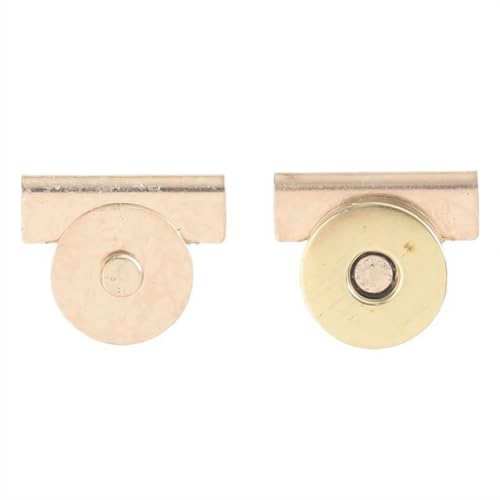 LZYWOD Nahtloser Magnetschnallenverschluss - Metall-Magnetverschlüsse für Geldbörsen und Taschen, ohne Nähen, magnetische Druckknöpfe für DIY Handwerk & Kleidung - Langlebiger Geldbörsenverschluss von LZYWOD