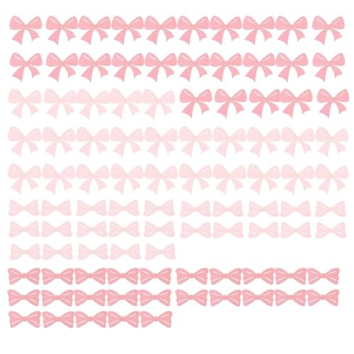 Rosa Konfetti Schleife Dusche Dekorationen für Mädchen - Glitzer Papier Party Dekor für Babyparty & Geburtstag, DIY Rosa Schleife Dekorationen für Mädchen Partys (Schleife) von LZYWOD
