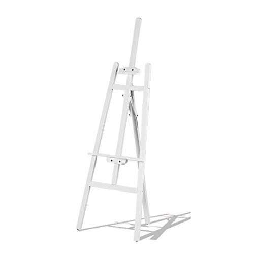 1,5 m Studio-Staffelei, dreieckige Massivholz-Staffelei, verstellbarer Ständer für den Außenbereich, einfach zu montieren (A 61 x 121 x 175 cm) von LZYYZL