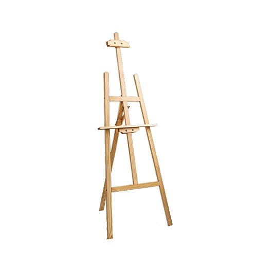 Malerei-Staffelei, Ständer, Zeichenbrett, Kiefernstaffelei, Kunst, Studenten, Ölgemälde, Aquarellmalerei-Set (Größe: 150 cm), 175 cm (150 cm, 150 cm) von LZYYZL