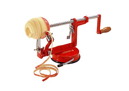 La Bonne Graine N4232R Pèle-Pommes Fixation Ventouse Apfelschäler, Klingen aus Edelstahl, Körper aus pulverbeschichtetem Stahlguss, rot, N La Bonne Graine N4232R Pèle-Pommes Fixation Ventouse Apfelschäler, Klingen aus Edelstahl, Körper aus pulverbeschichtetem Stahlguss, rot, N von La Bonne Graine