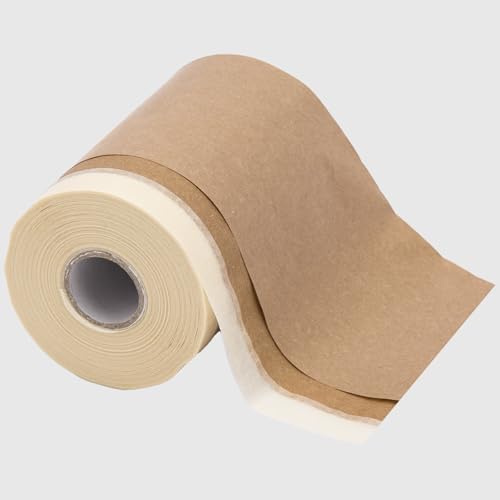 La Briantina Schutzpapier mit Klebeband 18 cm x 20 m - ideal zum Malen und Schutz von Oberflächen La Briantina Schutzpapier mit Klebeband 18 cm x 20 m - ideal zum Malen und Schutz von Oberflächen von La Briantina