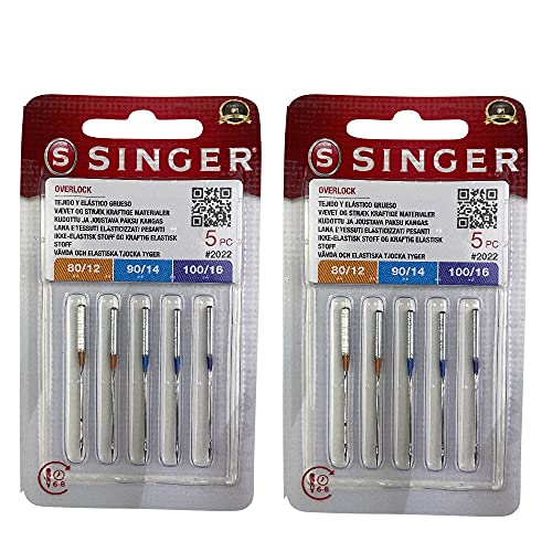 Singer 2 Packungen Overlock Singer 2022 ELx705 für Nähmaschine Singer 14SH Singer 2 Packungen Overlock Singer 2022 ELx705 für Nähmaschine Singer 14SH von La Canilla