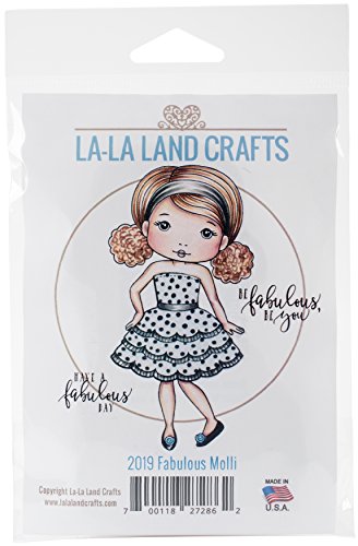La-La Land Craftselbst Stempeln, Mehrfarbig, 16,51 x 10.49 X 0,63 cm von La-La Land Crafts
