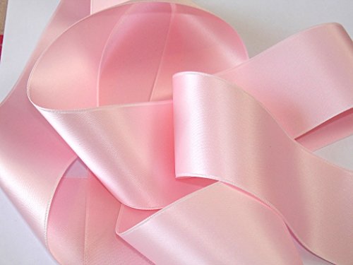 La Mercerie 22355-0070-0004 Satinband, Stoff, Transparent, 25 m x 70 mm, Meter von Beichi