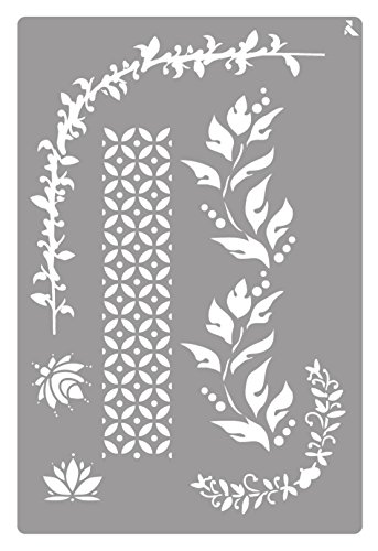 Die Fliege 090027 C Stencil st-27 Ornaments Die Fliege 090027 C Stencil st-27 Ornaments von La Pajarita