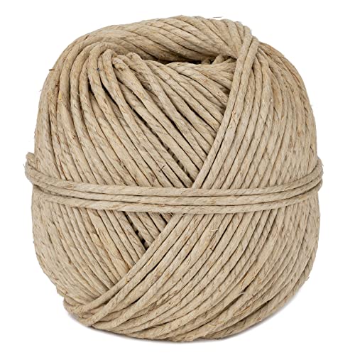 La cordeline 10269 Leinen-Schnur, 4 mm, 470 g, ± 65 m, naturfarben von La cordeline