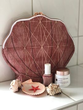 Muscheltasche Cascara von LaLilly Herzileien