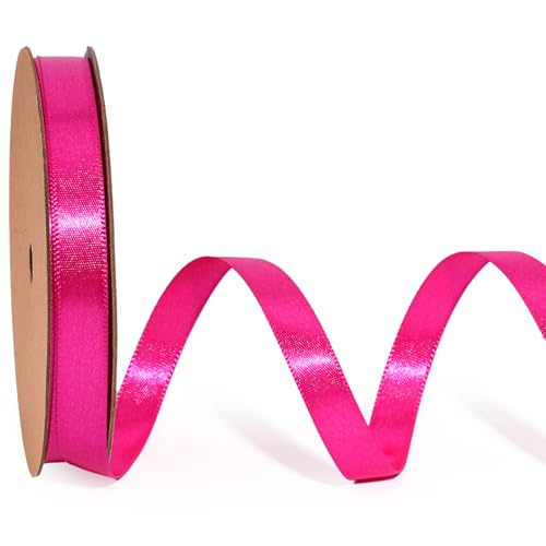 LaRibbons Luxuriöses doppelseitiges Stoffband für Geschenkverpackungen, Blumensträuße, Hochzeit, Party, Dekoration, 1,9 cm, 22,7 m, Hellrosa LaRibbons Luxuriöses doppelseitiges Stoffband für Geschenkverpackungen, Blumensträuße, Hochzeit, Party, Dekoration, 1,9 cm, 22,7 m, Hellrosa von LaRibbons
