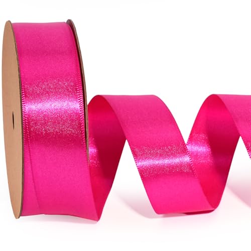 LaRibbons Luxuriöses doppelseitiges Stoffband für Geschenkverpackungen, Blumensträuße, Hochzeit, Party, Dekoration, 2,5 cm, 22,7 m, Hellrosa LaRibbons Luxuriöses doppelseitiges Stoffband für Geschenkverpackungen, Blumensträuße, Hochzeit, Party, Dekoration, 2,5 cm, 22,7 m, Hellrosa von LaRibbons