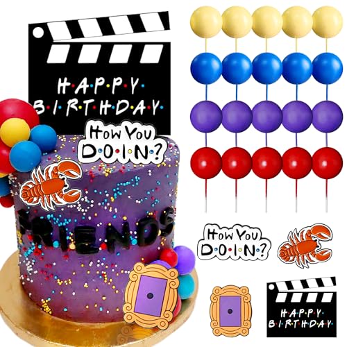 Friend Theme Geburtstag Kuchen Cake Torte Topper Freunde Party Dekorationen Freunde Geburtstag Dekorationen Kugeln Kuchen Topper Friend Theme Geburtstag Kuchen Cake Torte Topper Freunde Party Dekorationen Freunde Geburtstag Dekorationen Kugeln Kuchen Topper von LaVenty