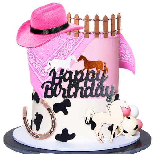 LaVenty Cowboy Cowgirl Tortenaufleger Cowboy Western Tortendeko Cowgirl Hut Geburtstag Tortenaufleger LaVenty Cowboy Cowgirl Tortenaufleger Cowboy Western Tortendeko Cowgirl Hut Geburtstag Tortenaufleger von LaVenty