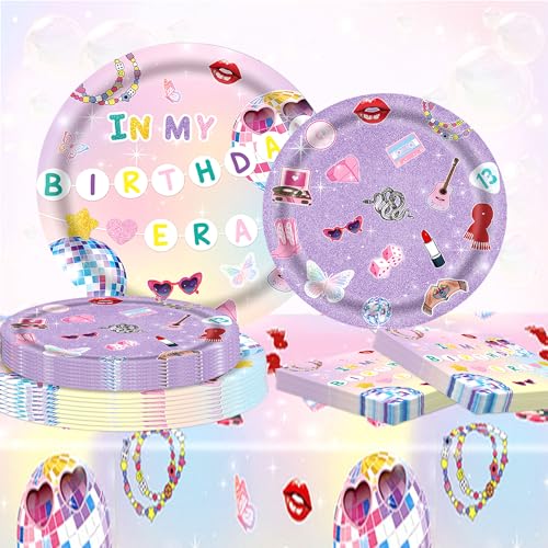 LaVenty ERAS Party Icon Papierservietten Konzertparty Geschirr Junggesellinnenabschied Dekorationen Geburtstag Tisch Flucht Brautjungfer Abendessen Supplies LaVenty ERAS Party Icon Papierservietten Konzertparty Geschirr Junggesellinnenabschied Dekorationen Geburtstag Tisch Flucht Brautjungfer Abendessen Supplies von LaVenty